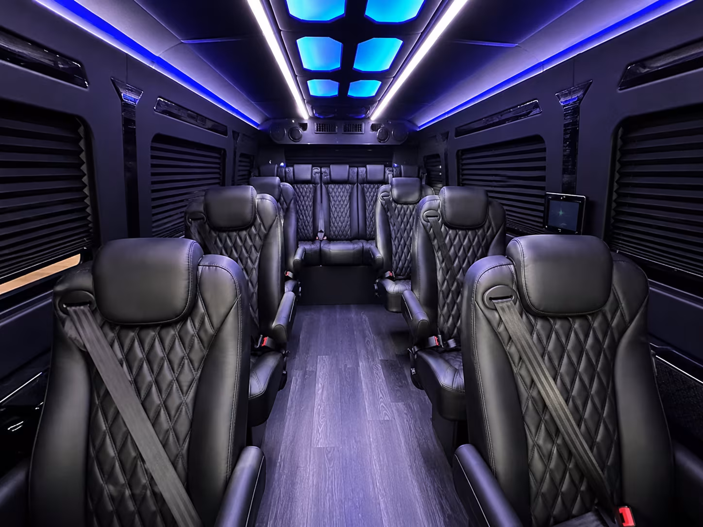 sprinter van transportation to every stadium and arena serving stockton