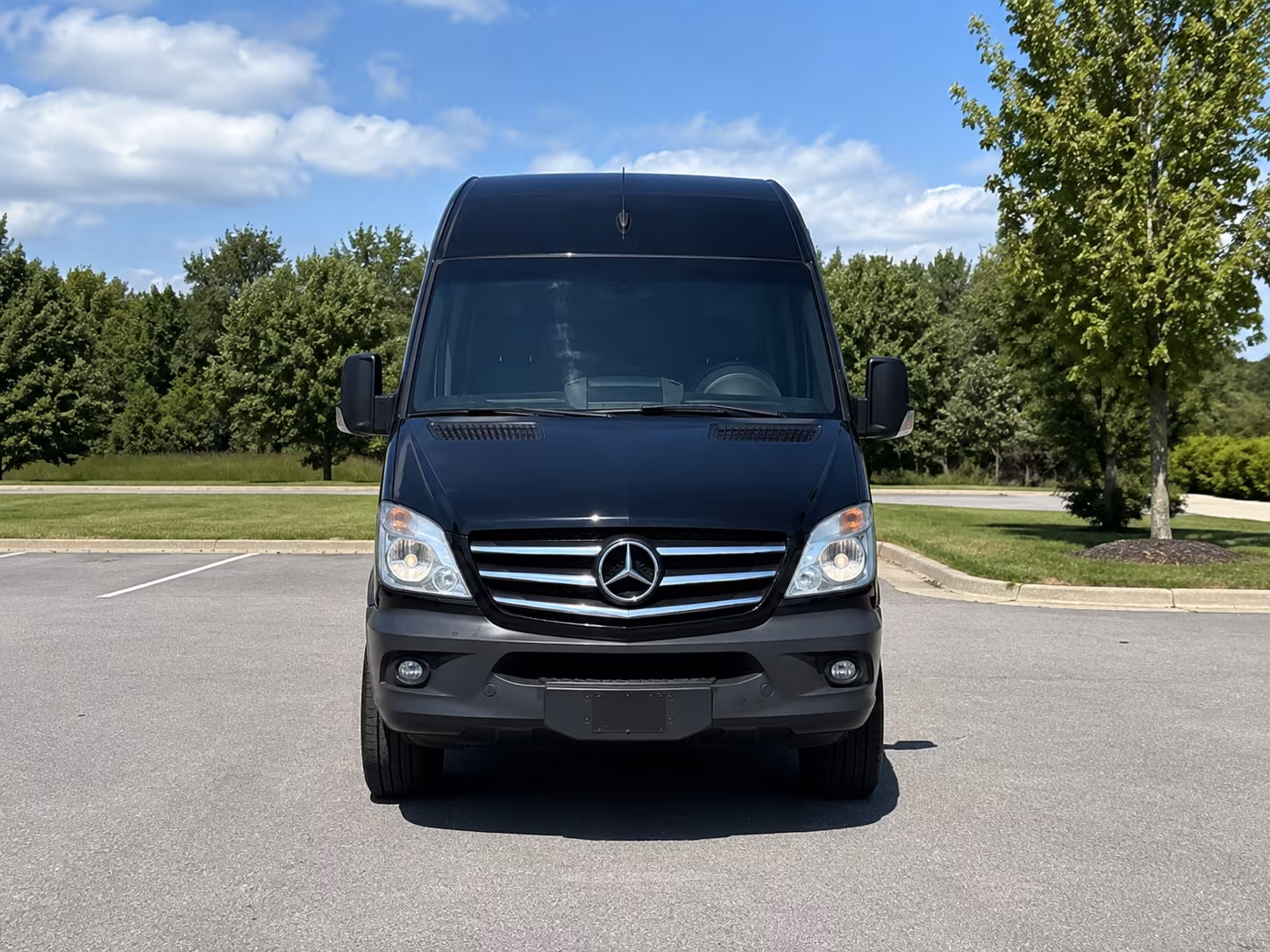 stockton 15 passenger sprinter van