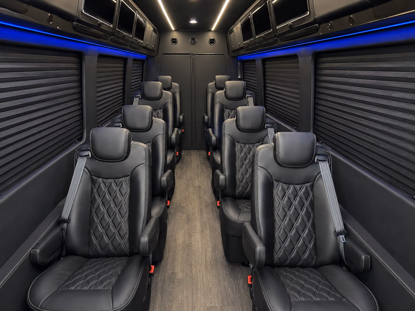 stockton employee shuttle van service