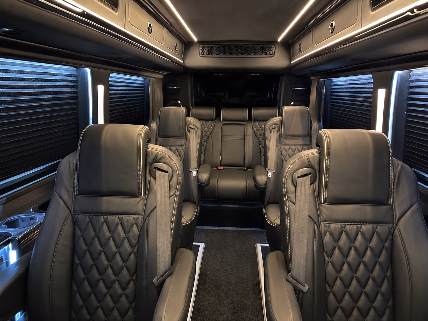 stockton wedding sprinter van rental