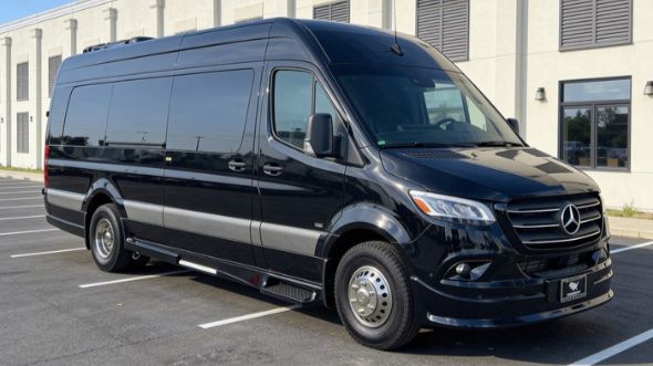 stockton airport sprinter van service