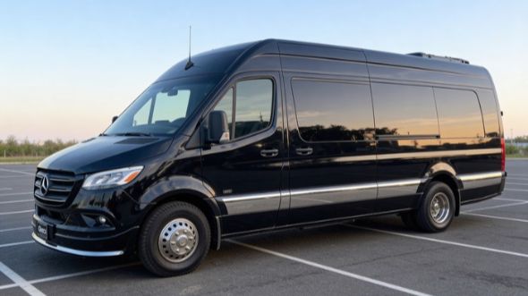 stockton concert sprinter van rental