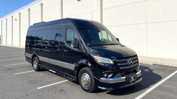 stockton corporate sprinter van service
