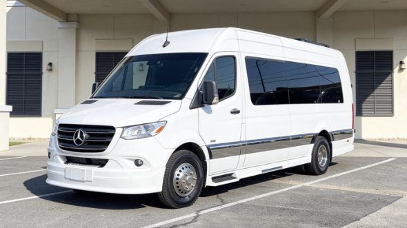 stockton wedding sprinter van rental