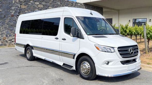 stockton wine tour sprinter van rental